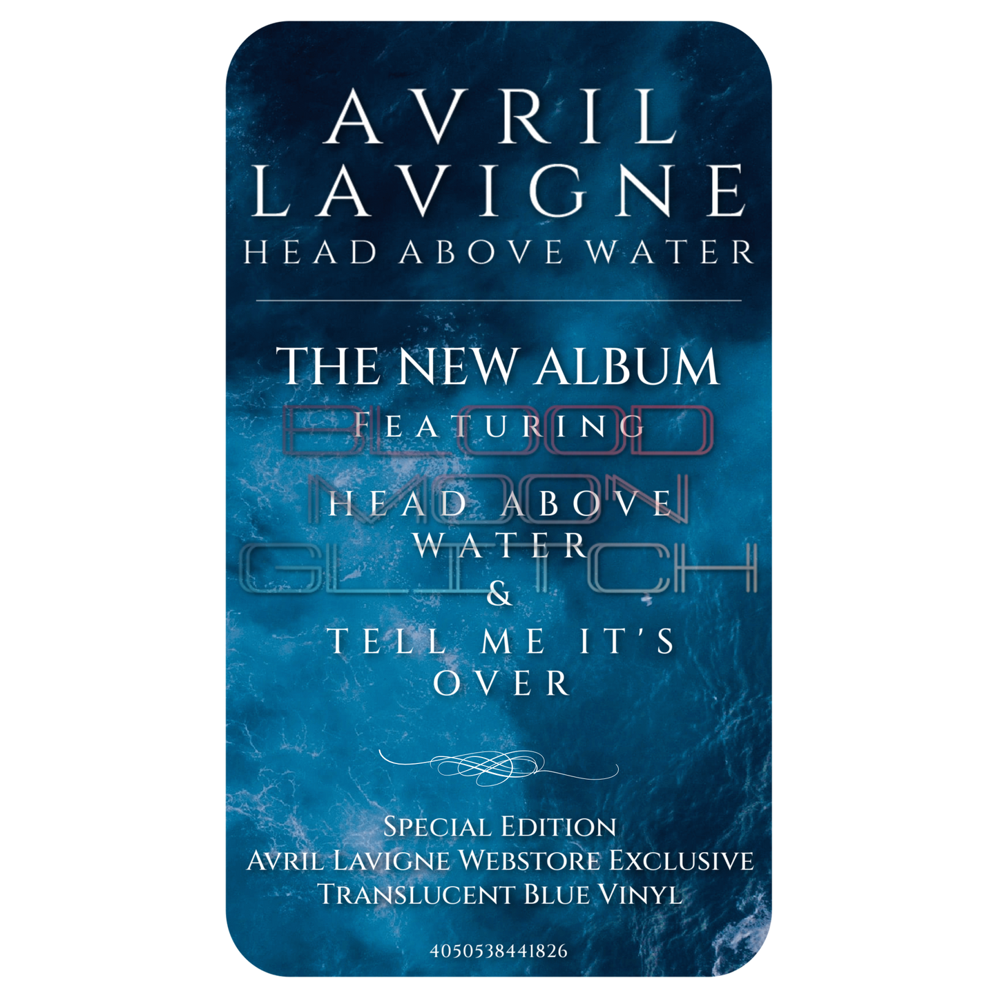 Head Above Water Vinyl Hype Sticker