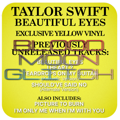 Taylor Swift - Beautiful Eyes - Hype Sticker