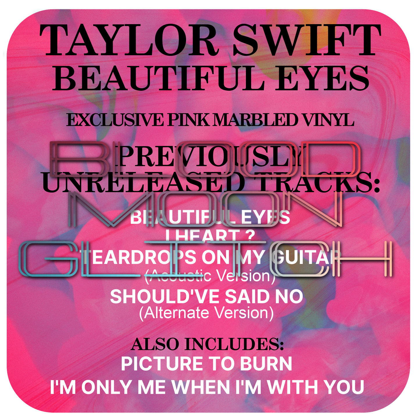 Taylor Swift - Beautiful Eyes - Hype Sticker