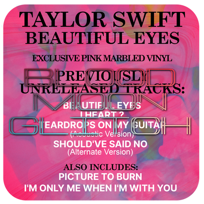 Taylor Swift - Beautiful Eyes - Hype Sticker