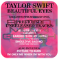 Taylor Swift - Beautiful Eyes - Hype Sticker