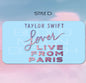 Lover: Live From Paris Custom Vinyl Hype Stickers