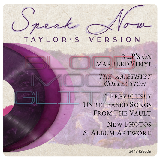 Speak Now (Taylor’s Version) Vinyl Hype Sticker