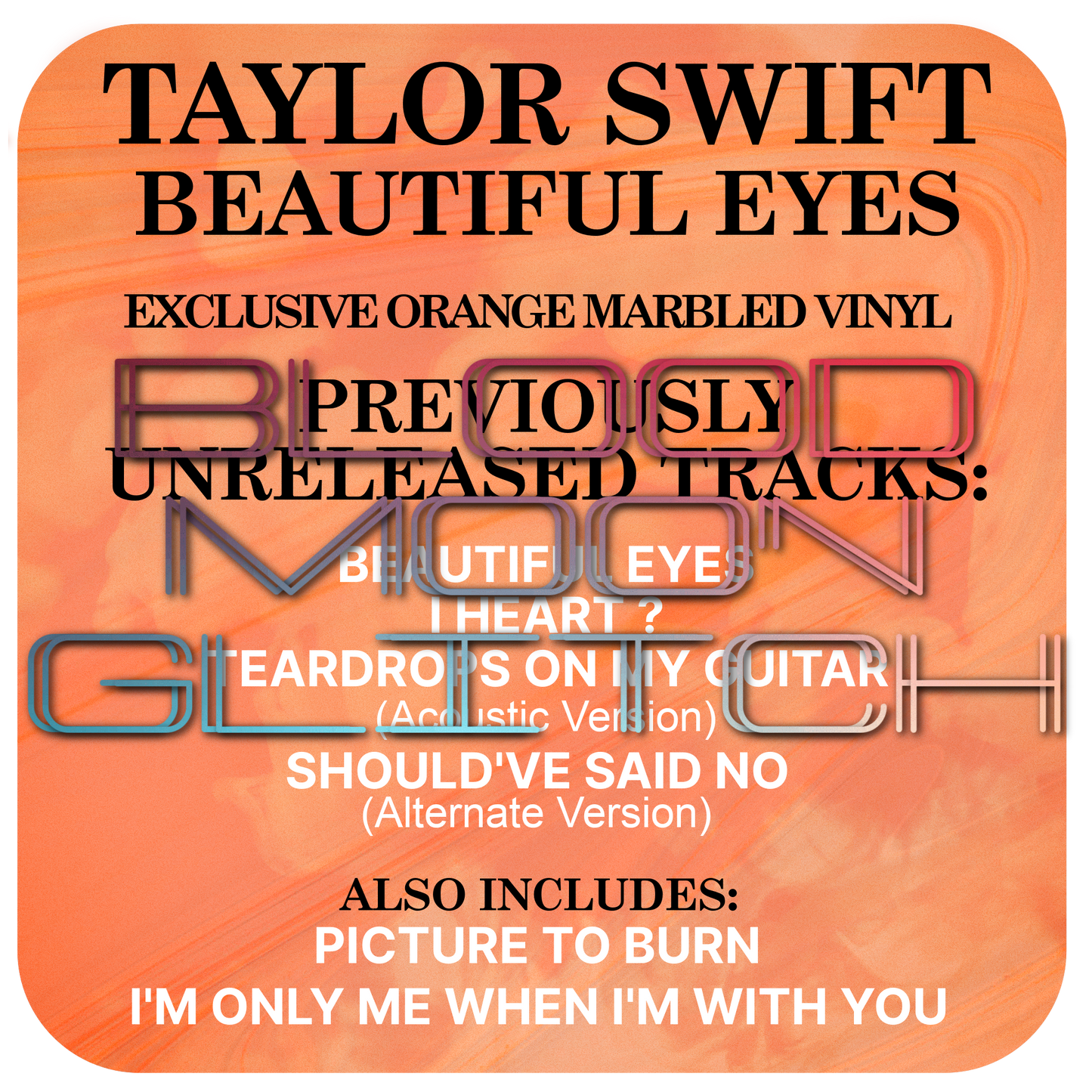 Taylor Swift - Beautiful Eyes - Hype Sticker