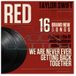 Red Vinyl Hype Sticker
