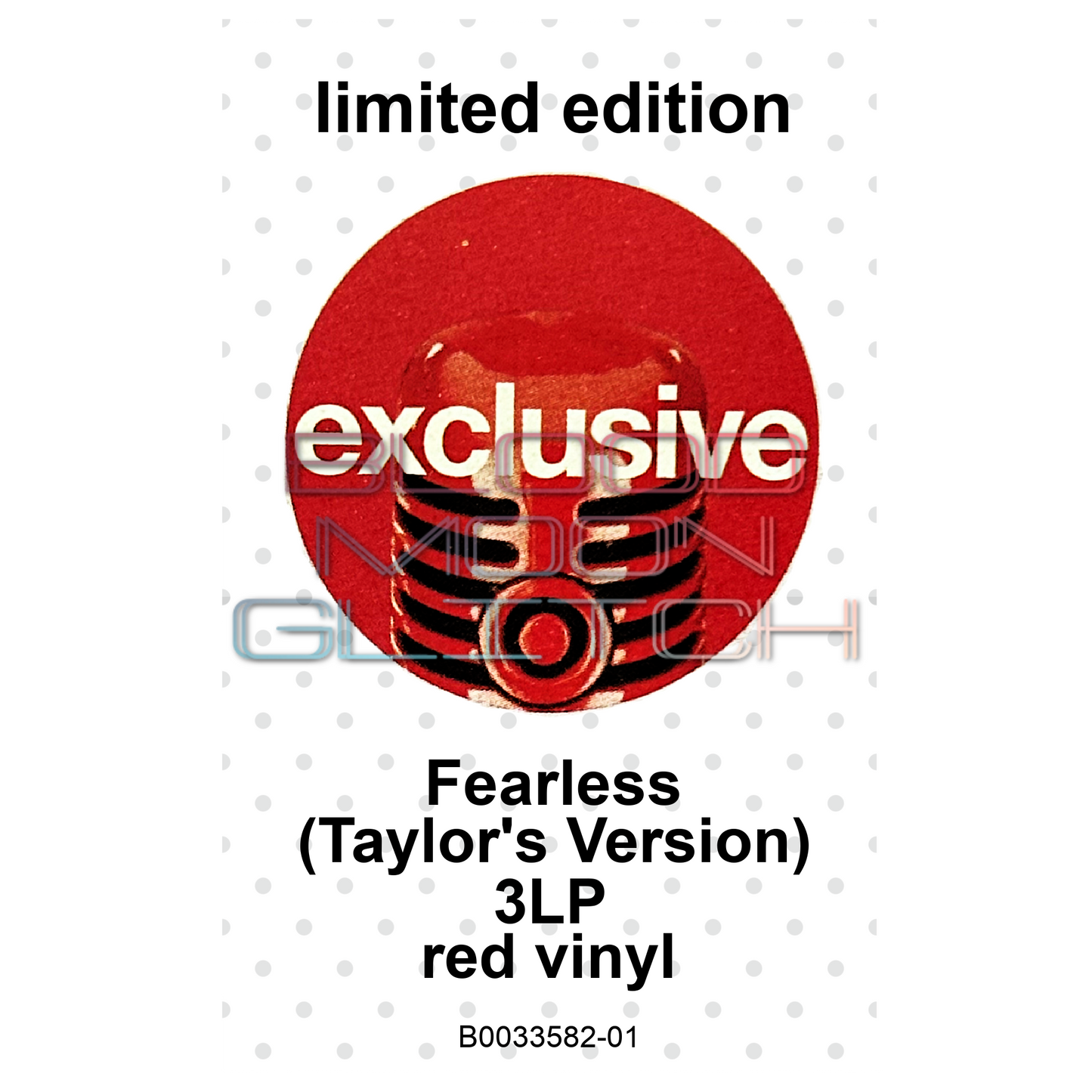 Fearless (Taylor’s Version) Vinyl Hype Sticker