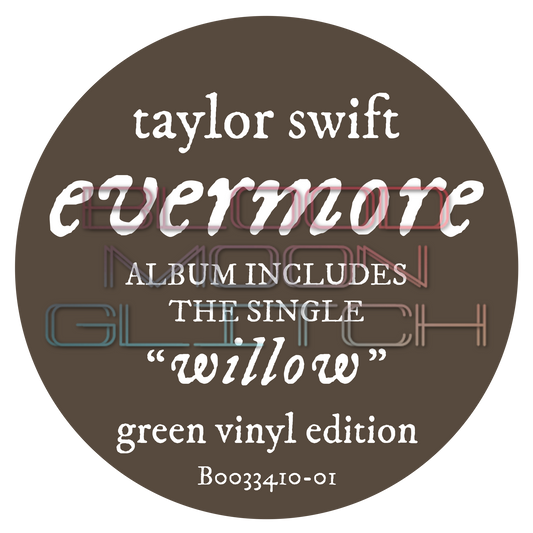 evermore Vinyl Hype Sticker