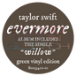 evermore Vinyl Hype Sticker